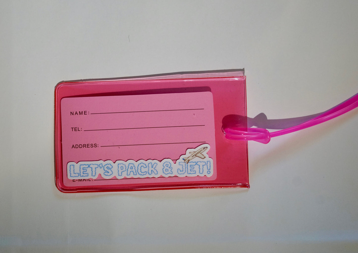 Let's Pack & Jet! Luggage Tags